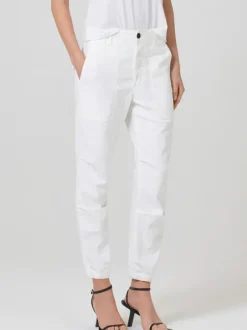 Agni Utility Trouser in Soft White