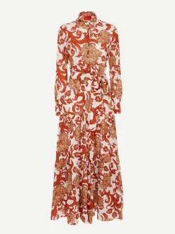 Bellini Dress in Reef White