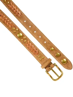 Ceinture Gaucho Belt in Tabac