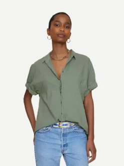 Channing Top in Mossy