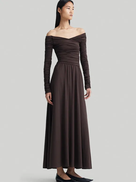 Charlotte Dress in Sable