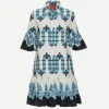 Choux Dress in Scirocco Placee