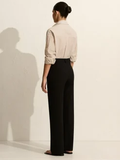 Classic Stripe Shirt in Taupe Pinstripe