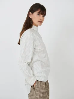 Corso Turtleneck Shirt in Off White