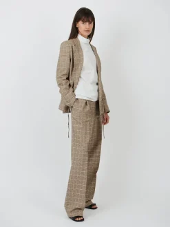 Corso Turtleneck Shirt in Off White