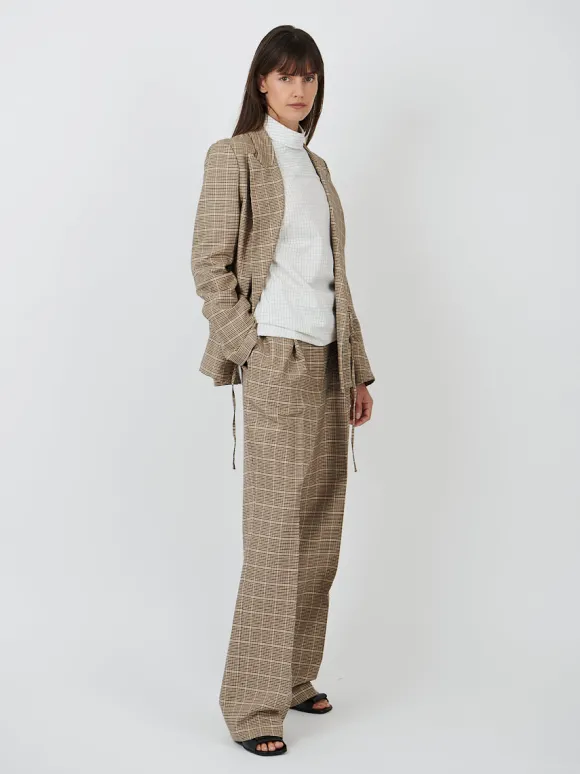 Corso Turtleneck Shirt in Off White