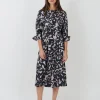 Darissa Dress in Anthracite