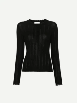 Delia Top in Noir