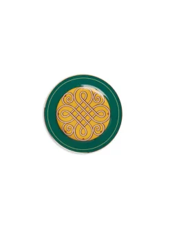 Dessert Plates set of 2 in Cortile Green