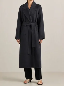 Evans Coat in Charcoal Melange