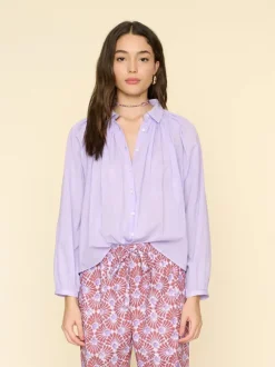 Fabienne Shirt in Soft Iris