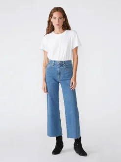 Grace Crop in Forever Blue