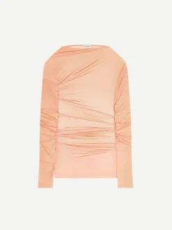 Hoan Sheer Top in Peach