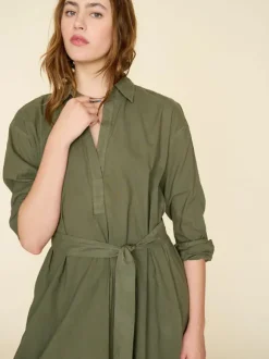 Hope Dress in Ash Green