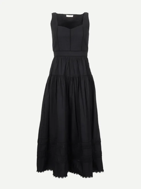 Isadora Dress in Noir