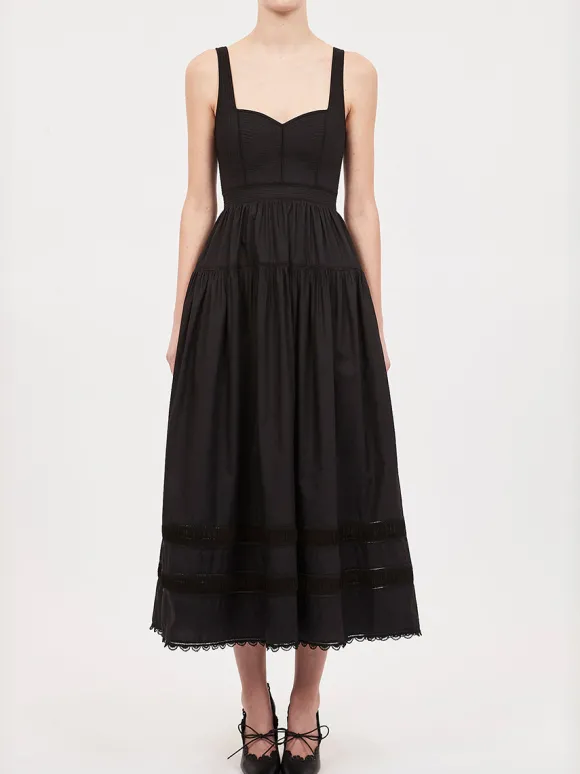 Isadora Dress in Noir