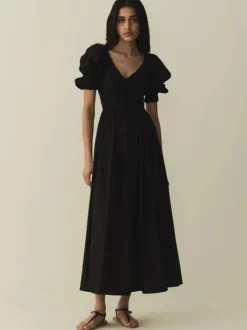 Ischia Dress in Black