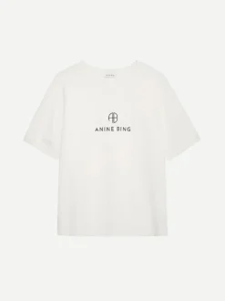 Jaylin Tee Monogram in Ivory