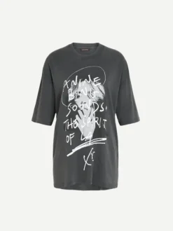 Kent Tee Spirit in Washed Black