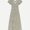 Leanne Dress in Bleu Wildflower Thicket