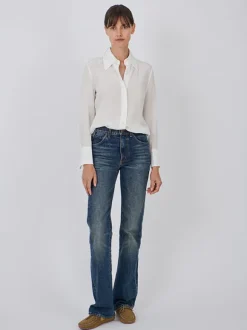 Leona Shirt in Natural White