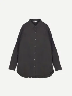 Lightweight Linen Shirt in Magma Pigment