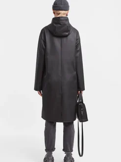 Long Black Stockholm Raincoat