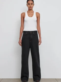 Low Rise Jean in Black