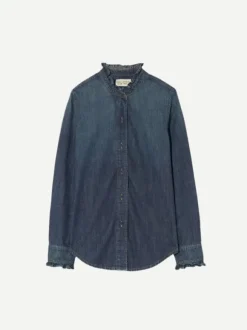 Lydia Denim Shirt in Classic Wash