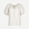 Marcelena Top in Cowrie