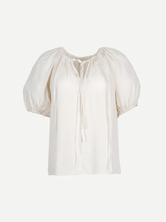 Marcelena Top in Cowrie