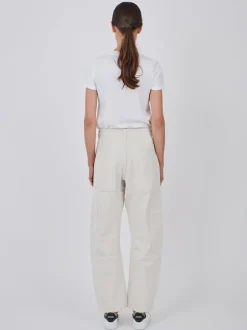 Marcelle Low Slung Cargo in Oyster