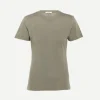 Mariela Crewneck Tee in Admiral Green