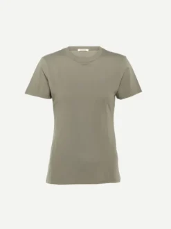 Mariela Crewneck Tee in Admiral Green