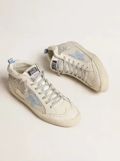 Mid-Star Silver Net with Glitter Wave