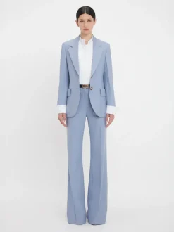 Patch Pocket Jacket in Bluebell