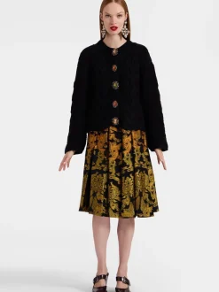 Portrait Cardigan in Black