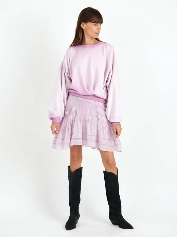 Pulia Sweat Shirt in Lilac