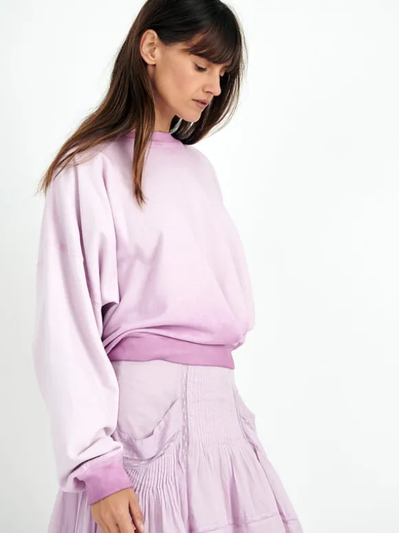 Pulia Sweat Shirt in Lilac
