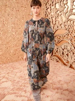 Rouen Dress in Azure