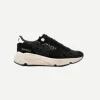 Running Sole All Black Glitter