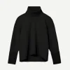 Sandra Turtleneck Sweater in Black