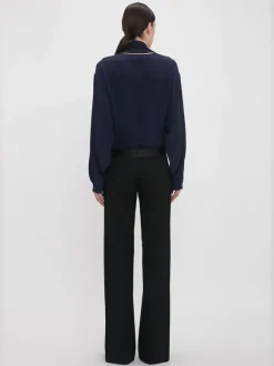 Side Panel Trouser in Black
