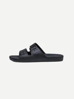 Solid Slides In Black