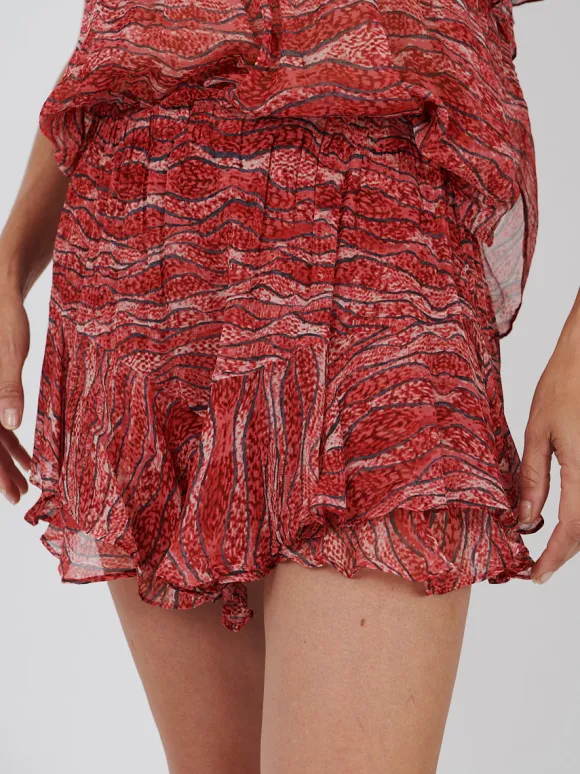 Sornel Shorts in Red