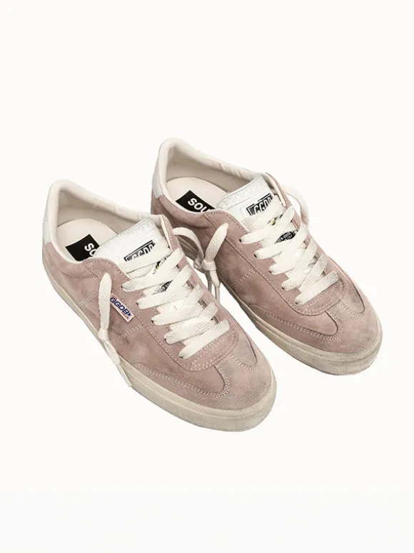 Soul-Star Suede Sneakers in Pink