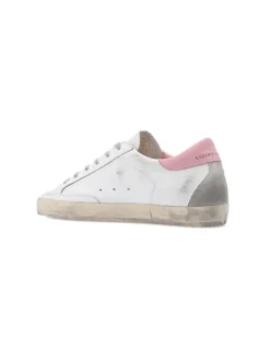 Super-Star Sneakers in Grey and Pink