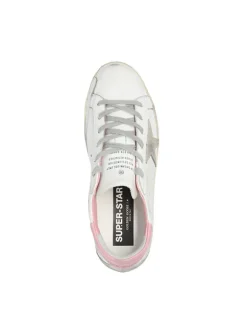 Super-Star Sneakers in Grey and Pink