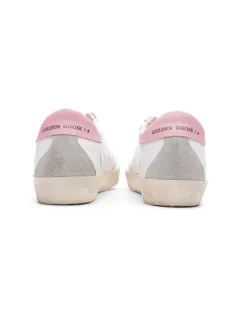 Super-Star Sneakers in Grey and Pink
