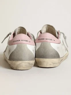 Super-Star Sneakers in Grey and Pink